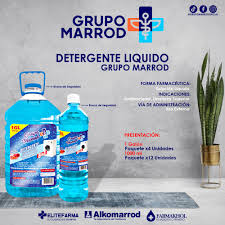 DETERGENTE LIQUIDO 1000ML GRUPO MARROD CJA.*20 UND