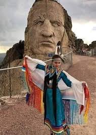 Crazy Horse memorial in Black Hills