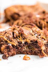 Salted Caramel Brownies Are Going To Be The Best Dessert That Will Melt In Your Mouth Full Of Chocolate Salted Caramel Brownies Salted Caramel Fun Desserts