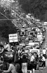 Black And White Woodstock The Pilgrimage To Woodstock 1969 Woodstock Woodstock Music Woodstock Festival