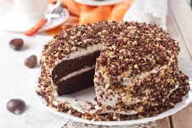 Ova posna torta se može seći na komade kada se glazura osuši. Popadijina Posna Torta Najsocnija Poslastica Ove Zime Recept
