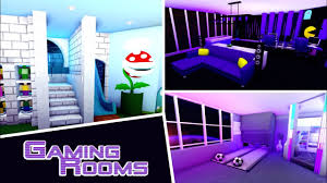 Aesthetics, vaporwave, seapunk, light, design, style, room. Bloxburg Themed Builds Gaming Rooms Youtube