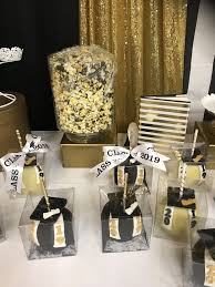 Black And Gold Candy Apples Graduation Candy Apples Black Gold Graduation Candy Gold Graduation Party Gold Graduation