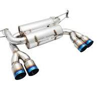 BMW E92 M3 08-13 - Supremo Exhaust System - Blue Titanium Tips -  MR-ABE-BE92M3-BT