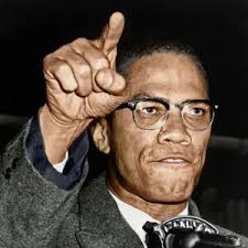 Malcolm X Print: Digitally Colorized Portrait, 1963. Art Prints, Posters &  Puzzles from Granger