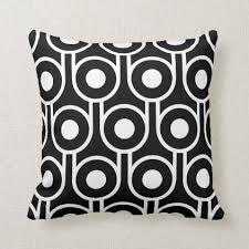 Black And White Geometric Throw Pillows Minimalist Black And White Geometric Throw Pillow Geometric Throw Pillows Geometric Throws Pillows
