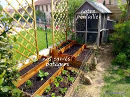 > au jardin>au potager>carre potager. Au Jardin Nos Carres Potagers Bergamote Family