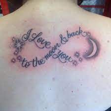 I Love You To The Moon And Back Tattoos For Daughters To The Moon And Back Tattoo Inspirational Tattoos
