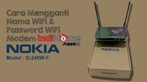 Cara mengganti password admin indihome modem huawei. Cara Mengganti Nama Wifi Password Wifi Modem Indihome Nokia Type G 240w F Youtube