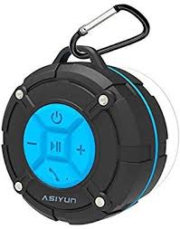 Amazon Com Updated Version Portable Shower Speaker Asiyun Waterproof Wireless Spe Waterproof Speaker Wireless Speakers Portable Wireless Speakers Bluetooth