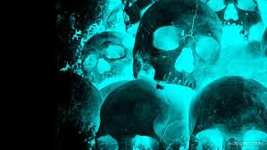 5000+ attractive and full hd quality skull background. 48 Blue Fire Skull Wallpaper On Wallpapersafari