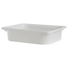 Matschkuche Selber Bauen Mit Klebefolie Und Trofast Box In 2020 Ikea Storage Furniture Storage Furniture Ikea Trofast Storage