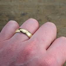 6mm 14k Yellow Gold Mens Wedding Band Half Round Polished Mens Yellow Gold Wedding Bands Rose Gold Mens Wedding Band Mens Wedding Bands