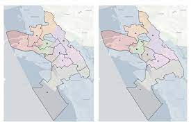 Oakland City Council District Map Oakland Is Changing Its Political Boundaries And Asking The Public To Help Draw Maps