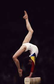 Celestina Popa On Beam At The 1988 Olympics In Seoul Olympic Gymnastics Gymnastics Posters Gymnastics Routines