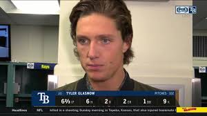 Rays pitcher tyler glasnow blames elbow injury on mlb's crackdown on grip enhancers: Tyler Glasnow Reflects On His Impressive Start In Boston Fox Sports