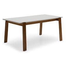 Modrn Scandinavian Finna Rectangular Dining Table Walmart Com In 2020 Dining Table Dinner Tables Furniture Rectangular Dining Table