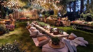 Place potted plants on the table, and decorate in soft shades of green. Marvelous Garden Wedding Ideas Happy Wedding App