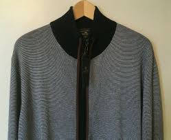Daniel Bishop Heritage Collection Mens Zipped Cardigan Jacket Medium BNWT  Navy