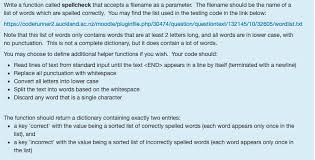 The fact that it's harder to read and much easier to get wrong (as evidenced by the fact that you, a more. Solved Language Is Python 3 Up Please Make Sure Code Wor Chegg Com