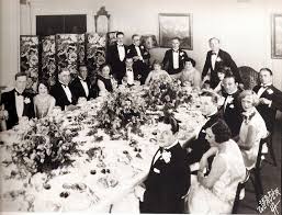 Holiday dinner party etiquette shows you're a gracious and polite guest. Etiquipedia 1920s Dinner Party Manners