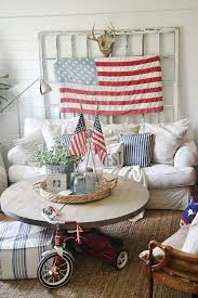 4th Of July Decor In The Living Room Fourth Of July Decor Decor Home Decor
