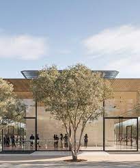 Brooks Scarpa S Southern Utah Museum Of Art Opens To The Public Apple Park Foster Partners Visitor Center