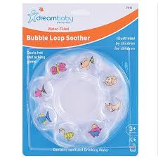 A baby bath hat is also great if your little one hates when you pour water over their head. Dreambaby Soother Bubble Loop Water Filled Teether Is Ideal For When You Are Going Through A Difficult Stage Of Your Baby S Develop Soother Baby Health Bubbles