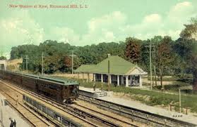 Then The Long Island Railroad Station At Kew North Richmond Hill Ny Soon To Be Renamed Kew Gardens Ny Long Island Railroad Richmond Hill Railroad Station