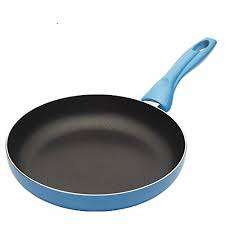 Hll Pan Pot Frying Pan Mini Omelette No Stick Pan Fried Steak Pot Gas Induction Cooker Universal 24cm Blue Saute Pan Cast Iron Pan Iron Pan