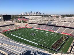 This review took place during the 2020 season; Tdecu Stadium Houston Tx Home Of The Houston Cougars Cfb Team Capacity 40k Standing Room Opened In 2014 Seen Below Is Halloween Color Scheme Stadiumporn