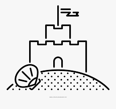 Here is 8th book of nice little town series! Sand Castle Coloring Page Free Transparent Clipart Clipartkey