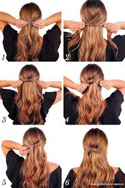 Get all the inspo you need here. Her How To One Minute Knotted Half Up Tutorial Her Boutique Long Hair Half Updo Half Updo Hairstyles Ball Hairstyles