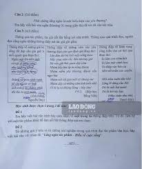 Đề thi tuyển sinh vào lớp 10 năm 2019 ở hà nội. Ä'á» Thi Ä'ap An Mon Ngá»¯ VÄƒn Ká»³ Thi Vao Lá»›p 10 á»Ÿ Tphcm Tin Tá»©c Má»›i Nháº¥t 24h Ä'á»c Bao Lao Ä'á»™ng Online Laodong Vn