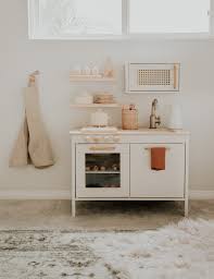 modern diy play kitchen makeover