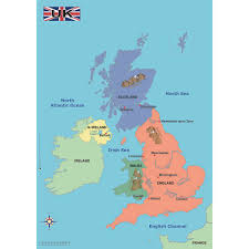 Map of england — cities and towns. He1206847 Simple Map Of The Uk Hope Education