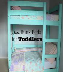 Home Toddler Bunk Beds Diy Bunk Bed Mini Bunk Bed