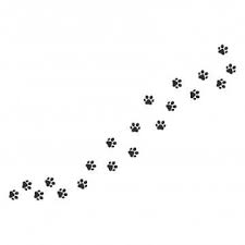Black And White Paw Print Puppy Clipart Paw Vector Foot Trail Print Of Cat Paw Dog Puppy Cat Vector Print Animal Isolated On White Background Cat Icons Dog Icons Animal Icons Png And Vector With Tr In 2020
