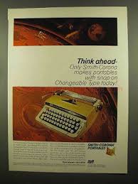 Image result for PICTURES+SMITH CORONA TYPEWRITER