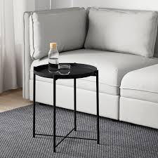 Spend this time at home to refresh your home decor style! Gladom Tray Table Black 17 1 2x20 5 8 Ikea
