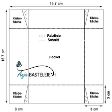 Explosionsbox Skizze Deckel Explosionsbox Box Geschenkbox Basteln Anleitung