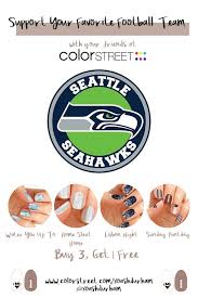 Hexadecimal and rgb codes for the seattle seahawks logo. Seattle Seahawks Diy Manicure Color Street Football Team Seahawks Colors