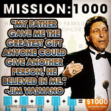  My Father Gave Me The Greatest Gift Anyone Could Give Another Person He Believed In Me Jim Valvano Us Coachin Happy Father Sday Quote Of The Day Greatful