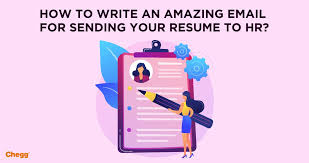 If you cold email your resume to a recruiter, they're less likely to put time and effort into reading it closely. How To Write An Amazing Email To Send Resume To Hr Chegg India