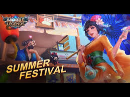 Nah buat kalian yang mencari daftar logo vector mobile legends bagus kalian bisa mendapatkannya disini. Mobile Legends Bang Bang Summer Festival Skins Youtube