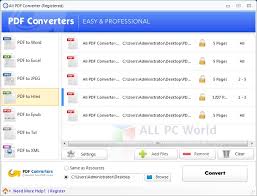 The file format was created to improve the efficiency, distribution and communication of rich design data for users of print design files. All Pdf Converter Free Download All Pc World
