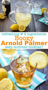 What is summer vodka drinks? Boozy Arnold Palmer Drink Summer Cocktail Fivehearthome