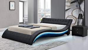 milo italia queen size bed auroraqnbk01 black bed design modern bedroom bed design bed furniture design