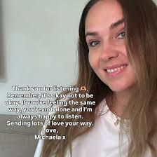 A little update from me ❤️ & thank you ! Love, Michaela x