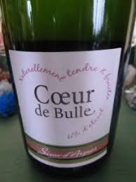 Coeur De Bulle Bouteille De Vin Vins Bulles